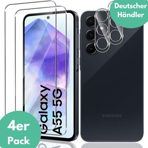 Schutzglas für samsung - 2x,