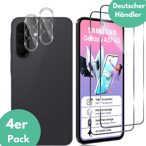Schutzglas für samsung - 2x,